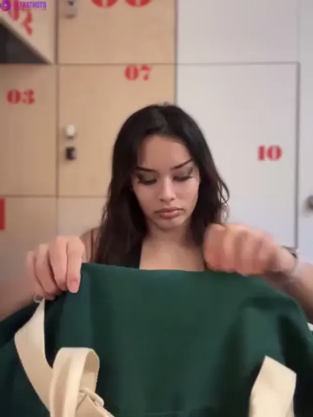 Swedish Camgirl MissBellNoire Part 26 Hot Gym Workout