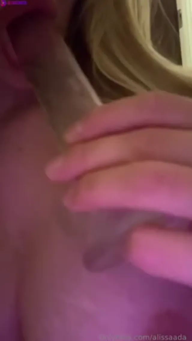 Finnish Alissaada Dildo Suck