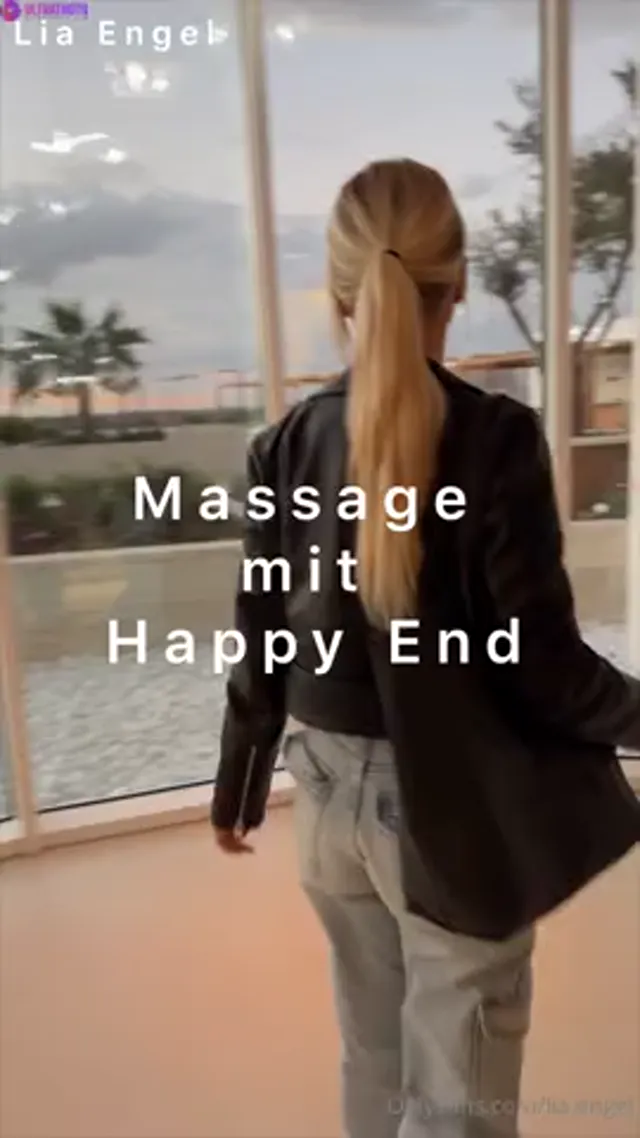 Lia Engel – Quick Fuck During Massage in Hotel