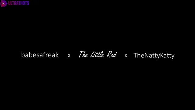 Babesafreak Dildoing Pussy With The Little Red and TheNattyKatty