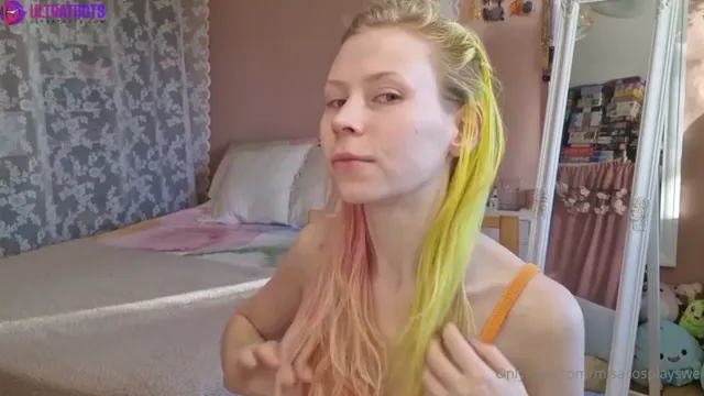 Misacosplayswe Make Up And Masturbation