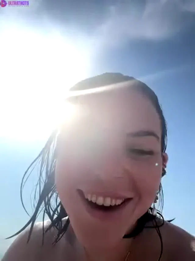 Norwegian Petie Babe MissNinaSparkles Part 3 Topless At The Beach