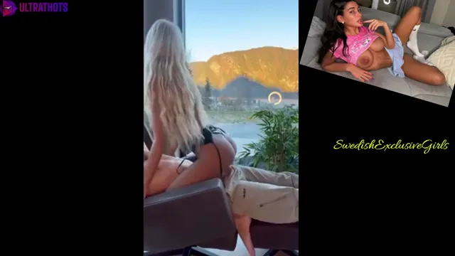 Norwegian MaiaBabeee Sex With Amazing View & Cumshot On Big Tits