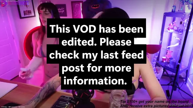 PeachJars And Morgpie Nude Livestream