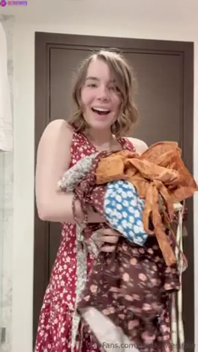 Harley West Long Try On Haul With Squirting Masturbation