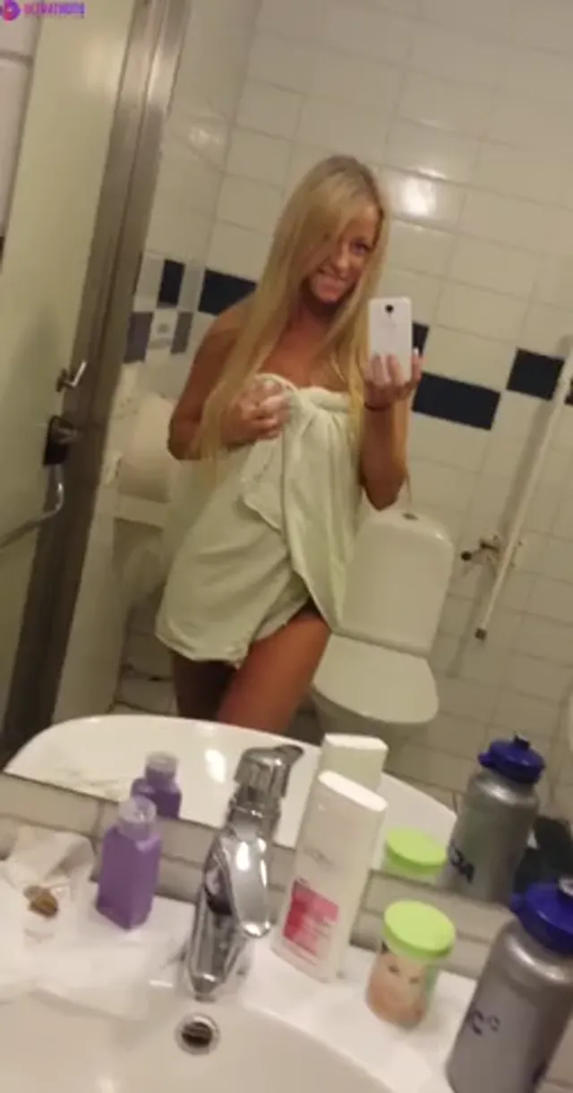 Incredibly delicious sexy Swedish girl, showing off