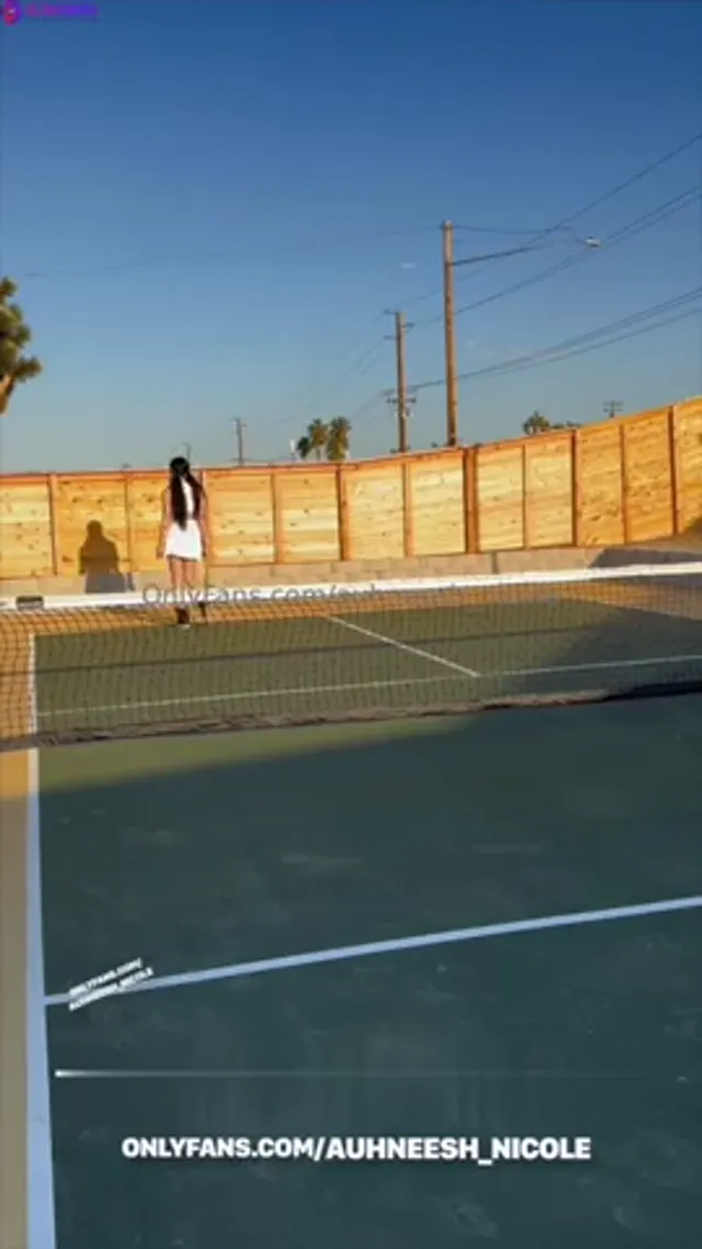 Auhneesh Nicole Fucking On Tennis Court