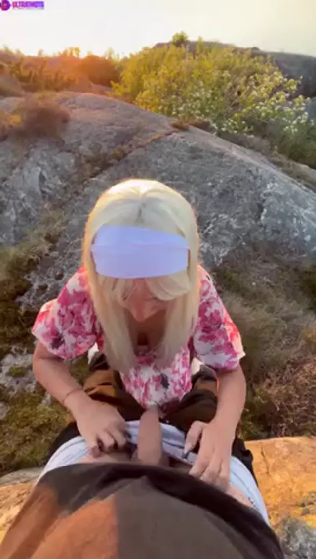 Swedish Elin Sucking Dick Outside