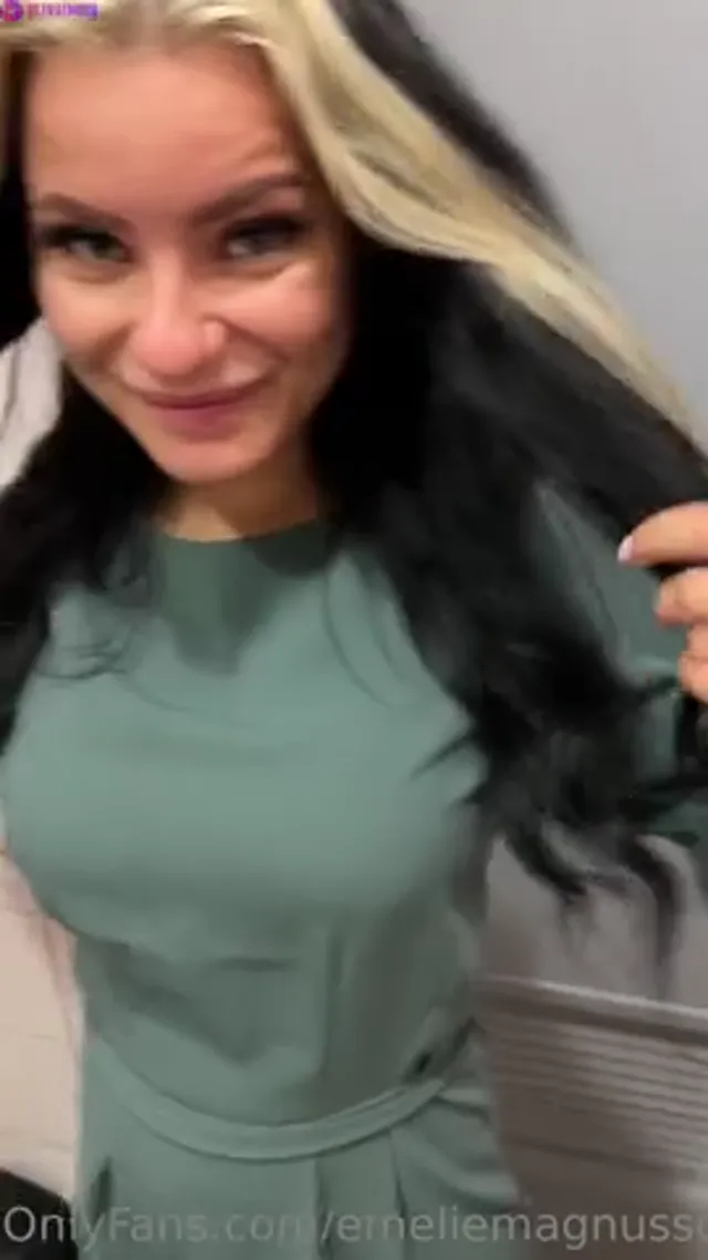 Swedish Emelie Magnusson blowjob at airport PPV