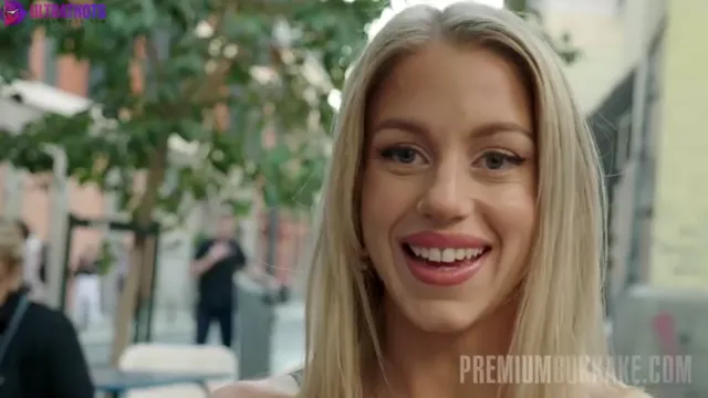 Swedish Babe Rosa Josefin Interview Before Bukkake Scene