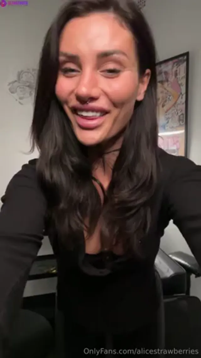 Swedish Alicestrawberries stripping and teasing