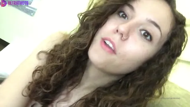 Brunette Laura Marie Cute Face And Big Tits Close Up