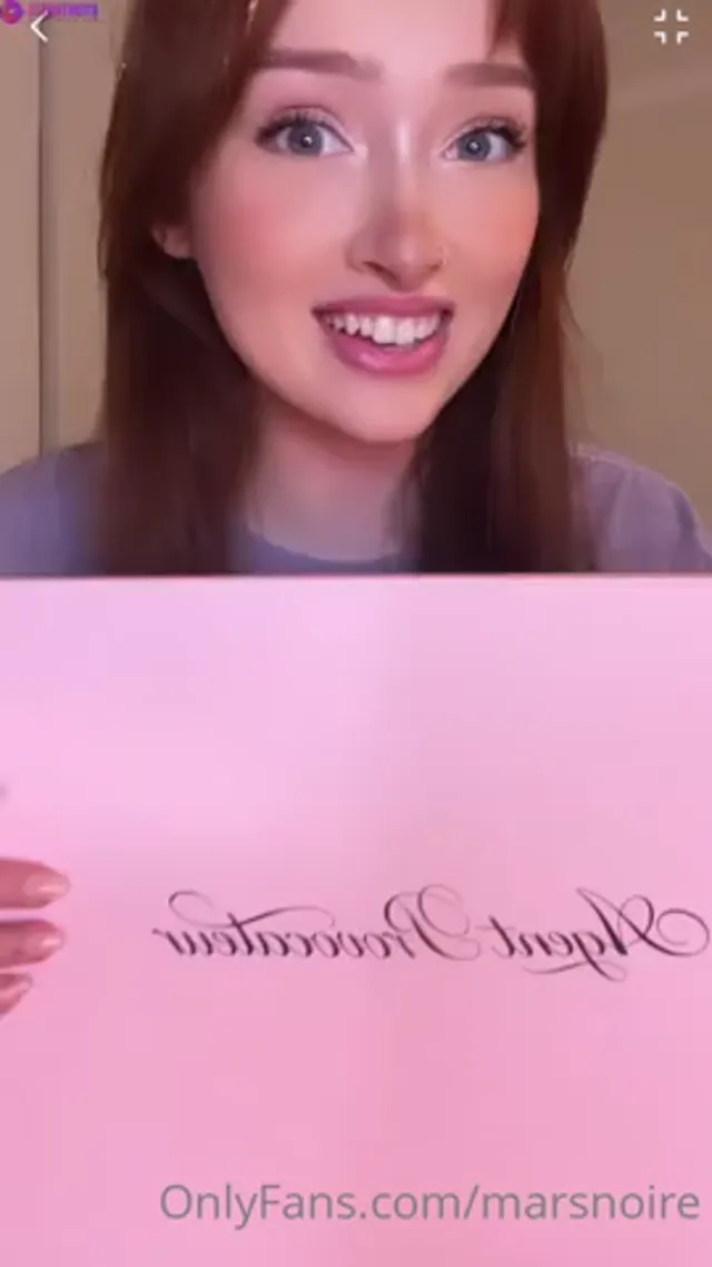 Mars Noire In Transparent Lingerie