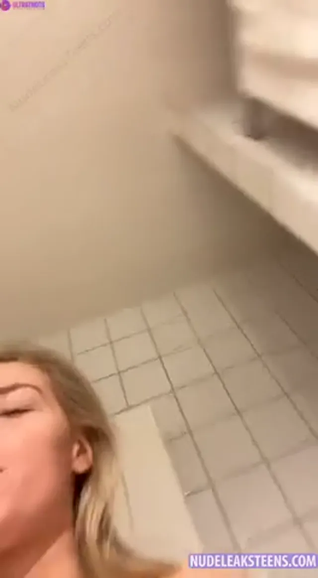 Swedish Tea Hemberg teasing her big tits