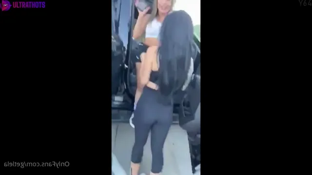 Lela Star x Katrina Jade – Public Car Blowjob