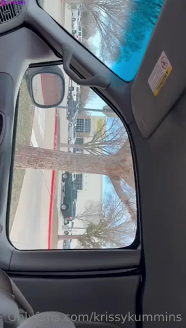 Krissy Kummins – Blowjob And Swallowing Hot Cum in car