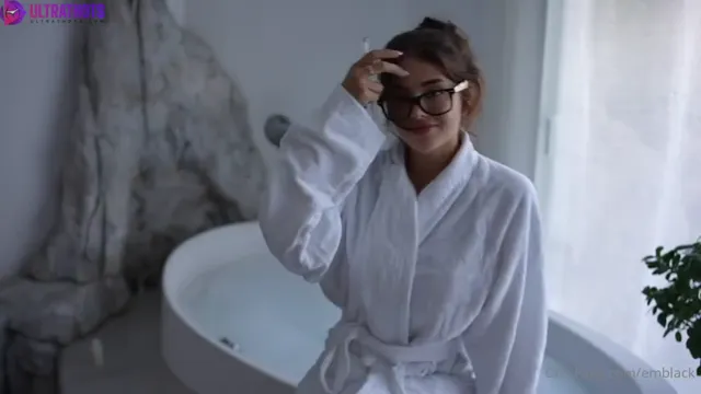 Emily Black – Intense Squirtfest in Bathroom