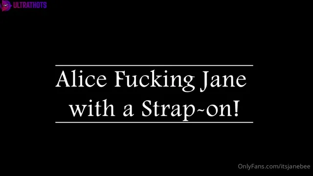 Jane Beeb Lesbian Play With Strapon