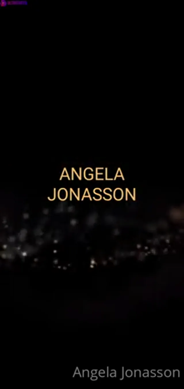 Swedish Angela Jonasson sucking dick ends with facial