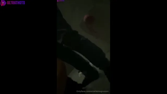 Emelie Magnusson begging for the cock