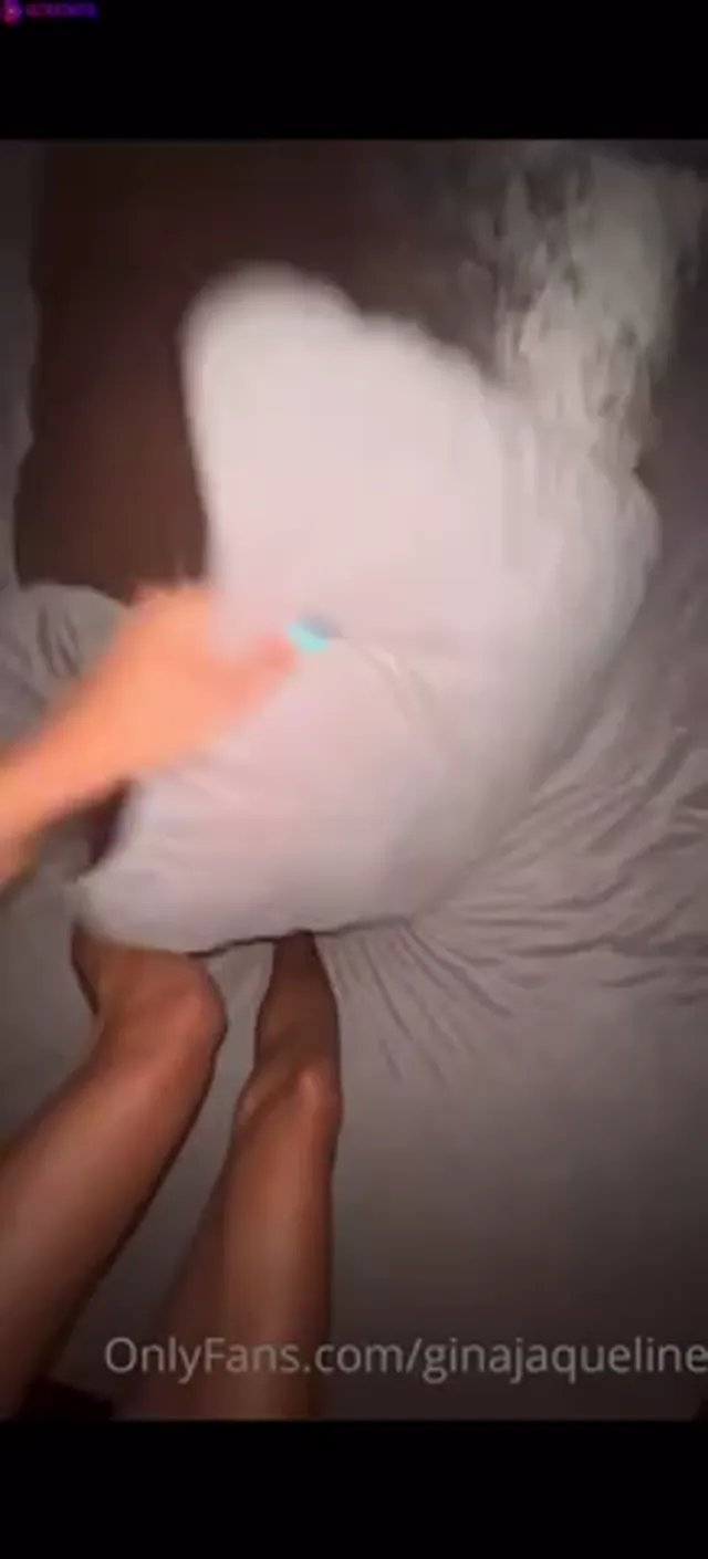 Blonde Danish Slut Humping Pillow