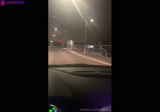 Swedish hannasaiito sucking dick in the car