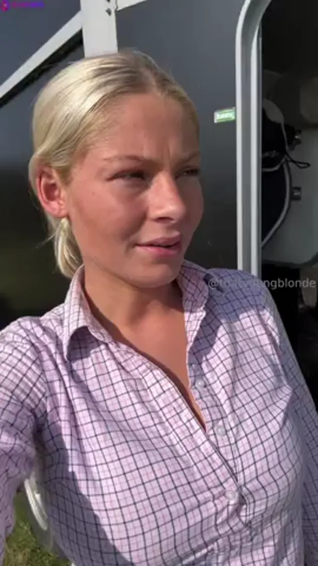 Swedish Molly Mercedes Solo Masturbation Outdoors