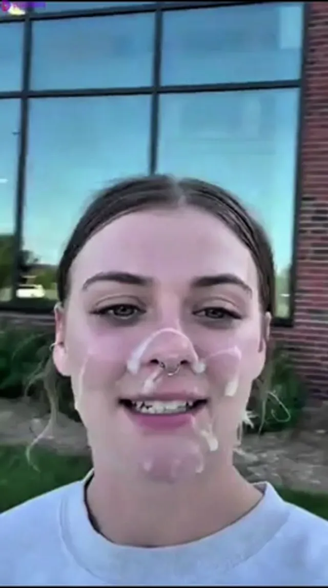 BabyKaitt College Coed Real Facial & Cum