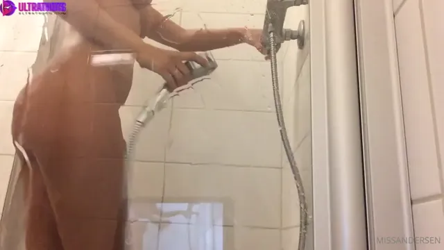 Norwegian Babe MissAndersen Hot Naked Shower