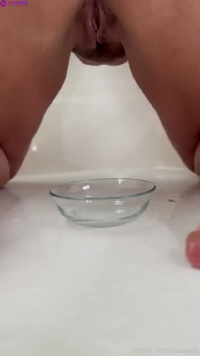 KaseyJo Filling Your Bowl With Pee Drink Up