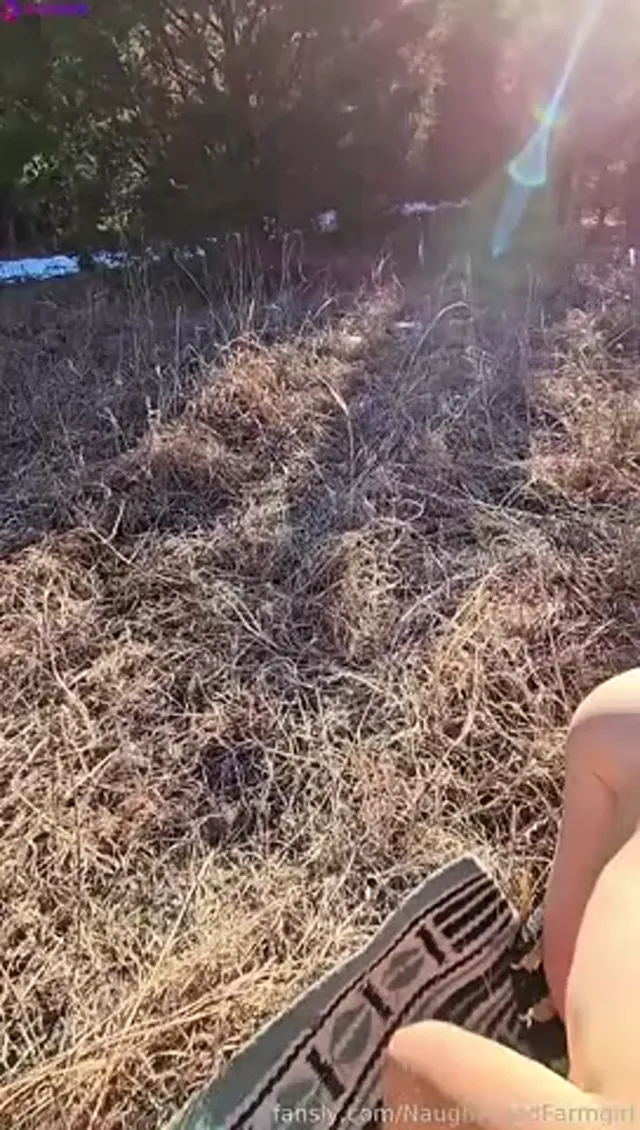 NaughtyRedFarmgirl Ass To Pussy Anal Creampie