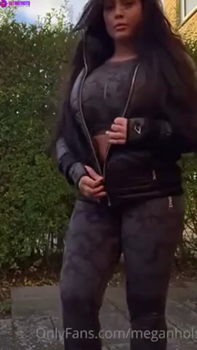 Danish Milf Megan Holst Risky Pussy Play Outside