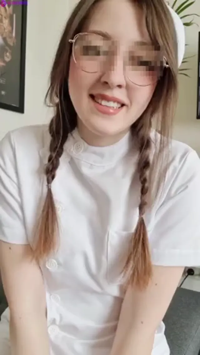 Arya Rose – German Nurse Stripping And Fucking Favorite Dildo