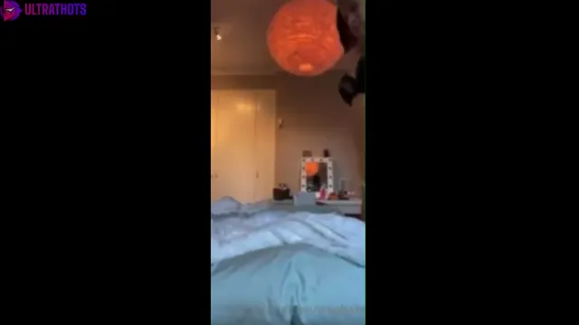 Swedish  Blonde Babe Stephaness Fingers Her Tight Pussy From Behind