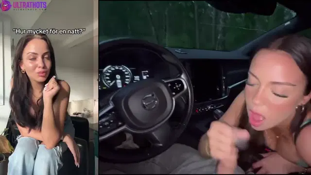 Swedish TikTok Girl Tries To Be A Pornstar