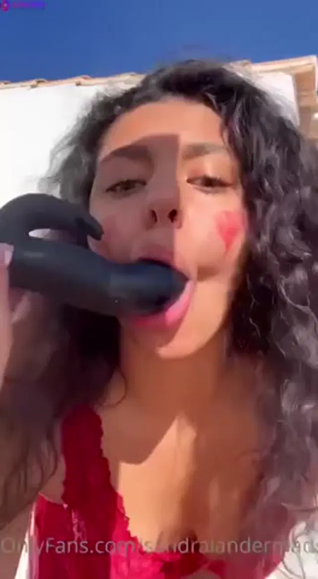 Danish Sandra Playing with dildo
