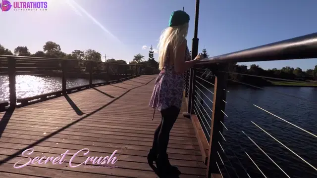 SecretCrush Public Flash And Fuck With Creampie