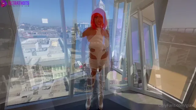 Giaxo Rides Dildo In Costume