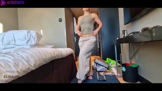 Swedish Blonde Babe Elin Hot Blowjob x Riding Big Dick