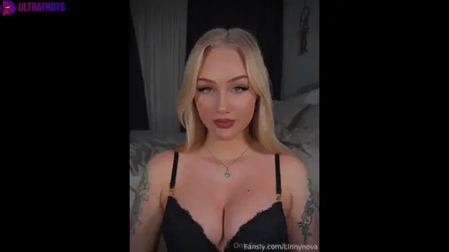 Swedish Linnynova Black Bra