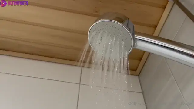 Finnish Youngesthotwife Solo masturbation in the shower