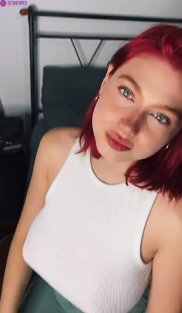 Blackwidof Stripping And Playing with Big Boobs