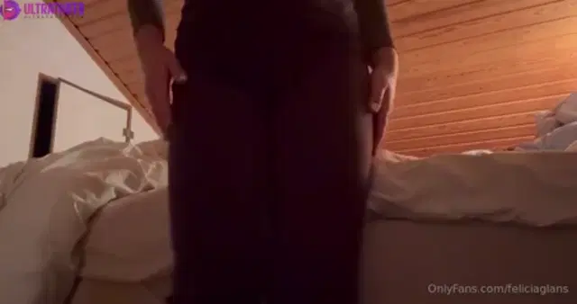 Hot Swedish Felicia Glans Dildo Fucking