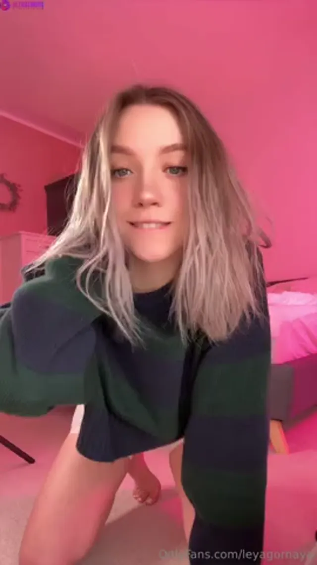 Leya Gornaya Sucking Dildo And Masturbating Tight Pussy Close Up