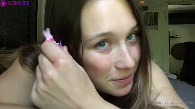 Secretlittle Playing with Wet Pussy And Hot Loud Orgasm