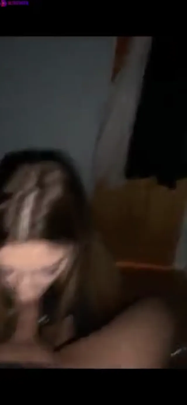 Teen slut sucks dick