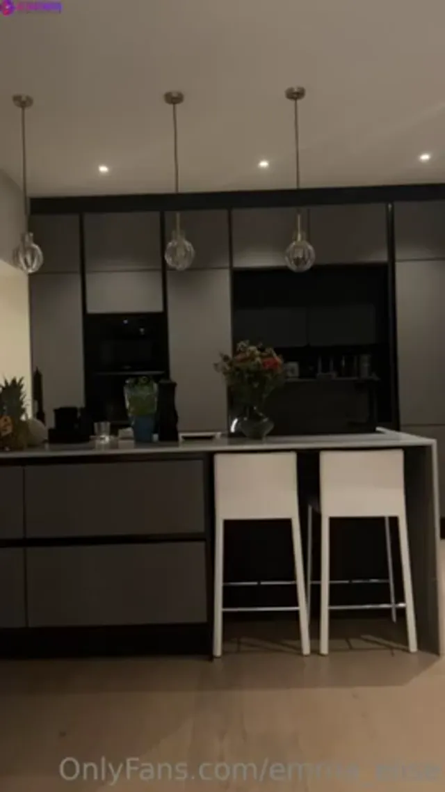 Hot Norwegian Blonde Orgasm in Kitchen