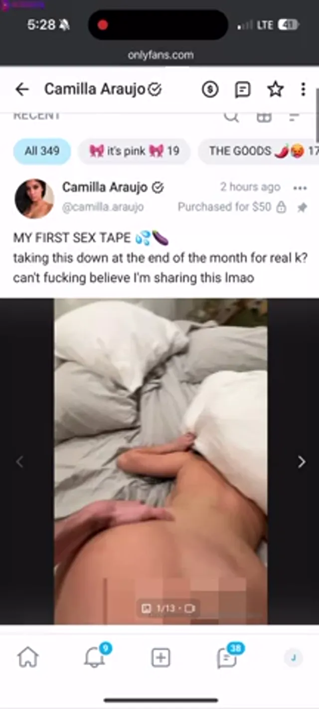 Camilla Araujo Leaked Sextape