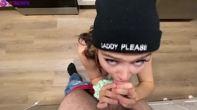 Amazing Grace Blowjob And Cum Swallow POV
