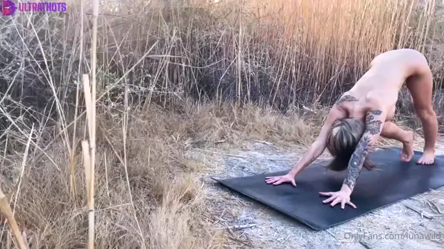 Kathryn Mae Nude Yoga In The Forest